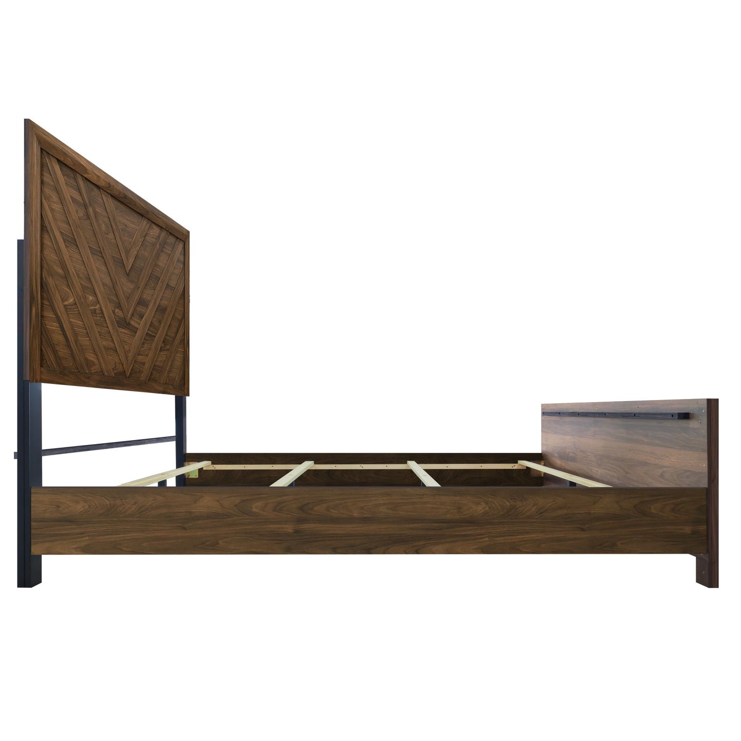 Biscayne - 4/6-3/3 Full/Twin Side Rails - Sable