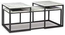 Load image into Gallery viewer, Donnesta - Occasional Table Set (Set of 3) - Gray / Black