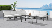 Load image into Gallery viewer, Nizuc - Outdoor Patio 7 Piece Modular Sectional With Gray Frame
