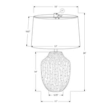 Load image into Gallery viewer, Lighting, Table Lamp, Ceramic, Transitional - Cream