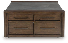 Load image into Gallery viewer, Kallenny - Square Cocktail Table - Brown / Gray