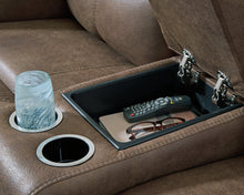 Load image into Gallery viewer, Beckley Place Power Reclining Loveseat with Console