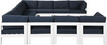 Load image into Gallery viewer, Nizuc - Outdoor Patio 11 Piece Modular Sectional With White Frame