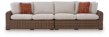 Load image into Gallery viewer, Dolan Creek - RAF/LAF Loveseat With Cushion (Set of 2) - Beige / Brown