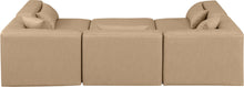 Load image into Gallery viewer, Cube - 6 Piece Modular Sectional - Tan