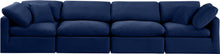 Load image into Gallery viewer, Indulge - Velvet 4 Seat Modular Sofa