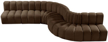 Load image into Gallery viewer, Arc - Velvet 7 Piece Modular Sofa