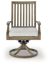 Load image into Gallery viewer, Rainier Ranch - Swivel Chair With Cushion (Set of 2) - Brown / Beige