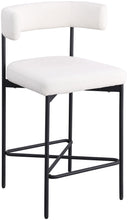 Load image into Gallery viewer, Rivage - Durable Stool With Black Frame (Set of 2)