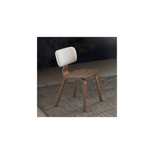Load image into Gallery viewer, Casson - Boucle 7 Walnut Side Chair (Set of 2) - White / Walnut