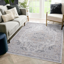 Load image into Gallery viewer, Marfi - 6' X 9' Oriental Area Rug - Ivory / Beige