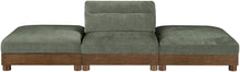 Load image into Gallery viewer, Turin - Chenille Fabric Upholstered Modular Sectional - Green