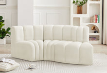 Load image into Gallery viewer, Arc - Velvet 3 Piece Modular L-Shaped Sofa