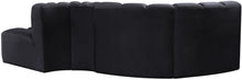 Load image into Gallery viewer, Arc - Velvet 4 Piece L-Shaped Modular Sofa