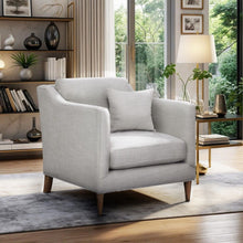 Load image into Gallery viewer, Chair With High Track Arms - Beige