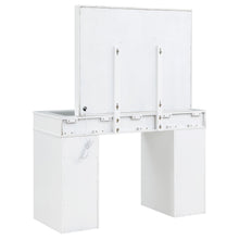 Load image into Gallery viewer, Regina Makeup Vanity Table with LED Mirror and Stool