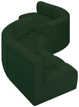 Load image into Gallery viewer, Arc - Boucle Fabric 6 Piece Modular Sofa - Black