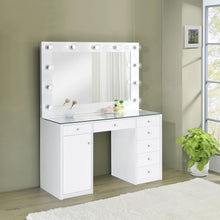 Load image into Gallery viewer, Acena Makeup Vanity Table with LED Mirror - Ego Home Furniture