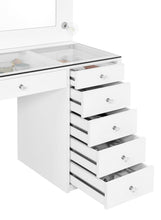 Load image into Gallery viewer, Acena Makeup Vanity Table with LED Mirror - Ego Home Furniture