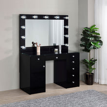 Load image into Gallery viewer, Acena Makeup Vanity Table with LED Mirror - Ego Home Furniture