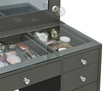 Load image into Gallery viewer, Acena Makeup Vanity Table with LED Mirror - Ego Home Furniture
