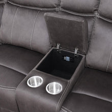 Load image into Gallery viewer, U90 - 3 Piece Reclining Sectional - Brown