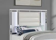 Load image into Gallery viewer, B224 - Upholstered Bed With LED Light