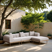 Load image into Gallery viewer, Laguna - 4 Piece 106.5" Upholstered Outdoor Patio Modular Sectional