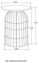 Load image into Gallery viewer, Bernardo Side Table