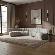 Load image into Gallery viewer, Arc - Boucle Fabric 7 Piece U-Shaped Modular Sofa