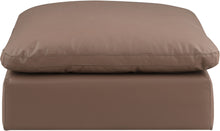 Load image into Gallery viewer, Comfy - Faux Leather Ottoman