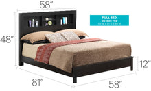 Load image into Gallery viewer, Bed With Transitional Design Stylish