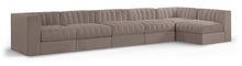 Load image into Gallery viewer, Rummi - Velvet Performance Fabric Upholstered 6 Piece Modular Sectional, L-Shaped (Right)