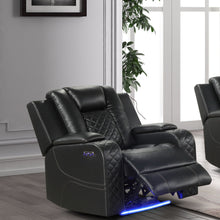 Load image into Gallery viewer, Benz - LED & Power Recliner Chair With Adjustable Headrest