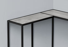 Load image into Gallery viewer, Corner Accent Console Table For Entryway, Unique L-Shaped Design