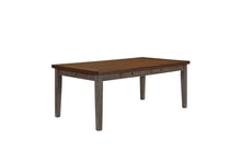 Load image into Gallery viewer, 2 Tone 6 Drawer Dining Table - Gray