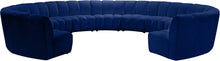 Load image into Gallery viewer, Infinity - 11 Piece Velvet Modular Sectional