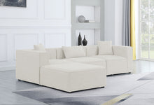 Load image into Gallery viewer, Cube - Linen 4 Piece Modular Sectional With Chaise
