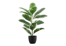 Load image into Gallery viewer, 27" Tall, Artificial Plant, Rubber, Indoor, Faux, Fake, Table, Greenery, Potted, Real Touch, Decorative - Green / Black