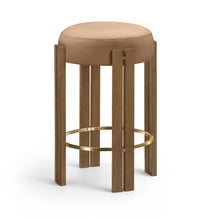Load image into Gallery viewer, Harrison - Vegan Leather Counter Stool