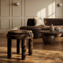 Load image into Gallery viewer, Velin - Velvet Ottoman / Stool