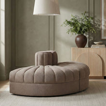Load image into Gallery viewer, Rummi - Velvet Performance Fabric Upholstered 2 Piece Rounded Modular Loveseat