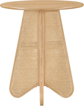 Load image into Gallery viewer, Butterfly - Solid Wood And Natural Cane Table With Natural Top