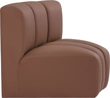 Load image into Gallery viewer, Arc - Faux Leather Curved Corner Chair