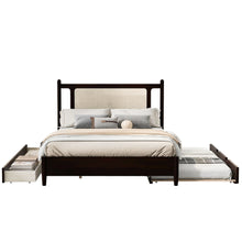 Load image into Gallery viewer, Platform Bed With 2 Big Drawers & Trundle