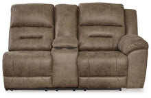 Load image into Gallery viewer, Ravenel - Raf Dbl Power Reclining Loveseat With Console - Fossil