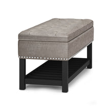 Load image into Gallery viewer, Lomond - Upholstered Storage Ottoman Bench