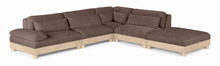 Load image into Gallery viewer, Turin - Chenille Fabric Upholstered Modular Sectional - Brown