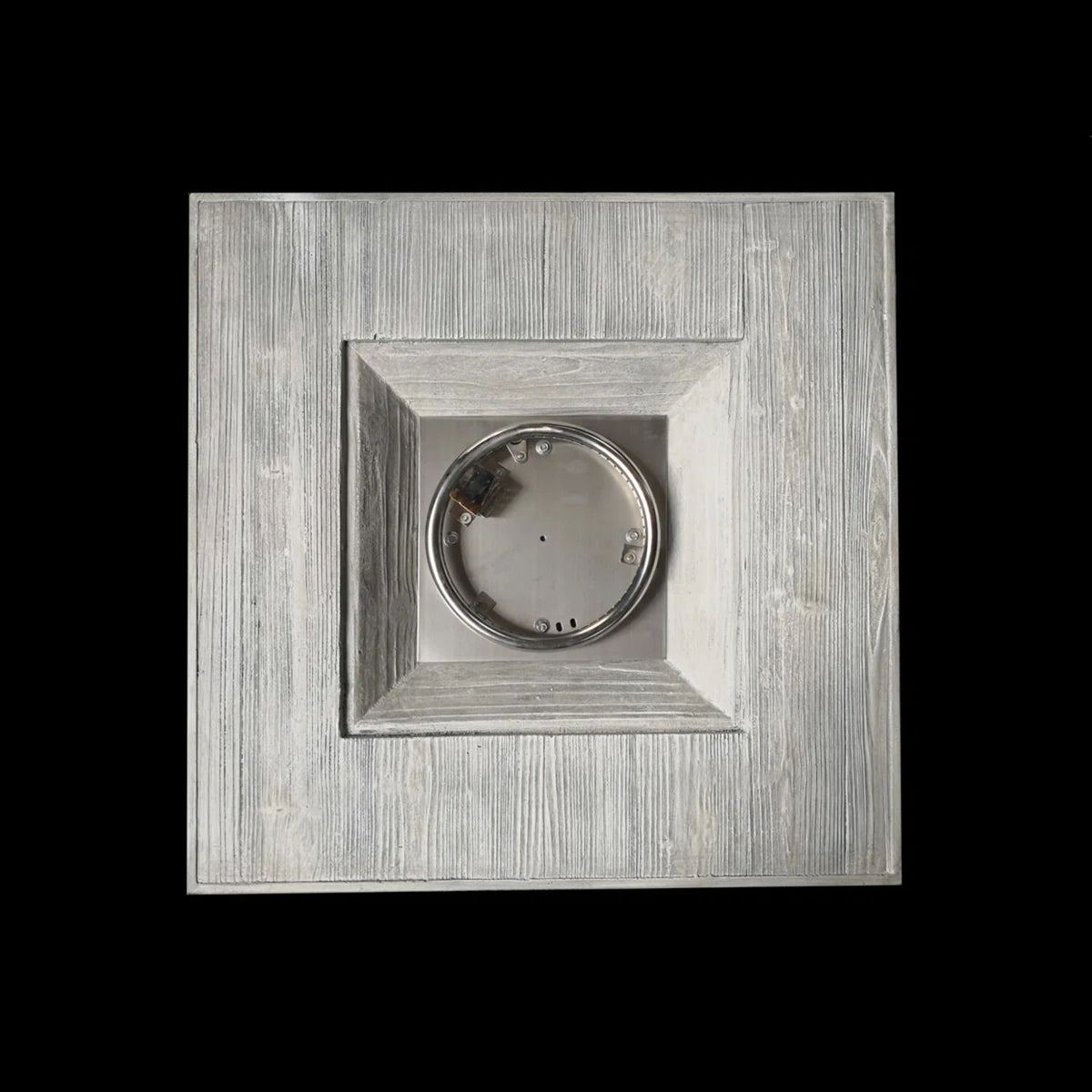 Reinforced Propane Fire Pit Table - Black / Gray