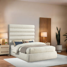 Load image into Gallery viewer, Adam - Boucle Fabric Bed With 70.5" Headboard